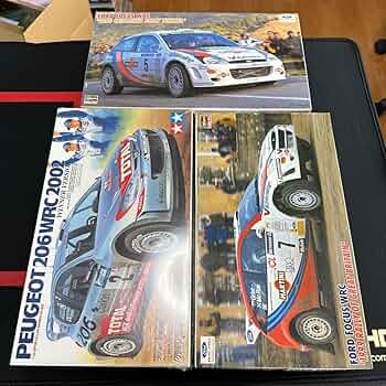 タミヤ1/24 プジョー206WRC & フォードフォーカスWRC 全2個セット 71VQ6jXew+L._UF350,350_QL50_.jpg